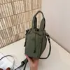 Bolsa de Ombro Cruzada Leve de Cor Sólida, Multifuncional, para Celular e Garrafa de Água, Nova para Primavera/Verão, Versátil, Unissex