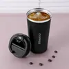 Copo de Café de Segunda Geração Transfronteiriço Copo Térmico de Aço Inoxidável 304 Copo Frio a Vácuo Copo de Água para Carro Montado ao Ar Livre Venda por Atacado