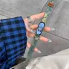 Adecuado para Correa Xiaomi Mi Band 11 Novena Generación Mezclilla Gradiente Irregular Versión 8Nfc Pulsera Punk Personalizada Correa de Reloj