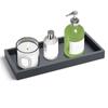 Amazon Transfronterizo Bandeja Cuadrada de Silicona Tinta Mármol Caja de Almacenamiento para Baño Estante de Almacenamiento Lavabo