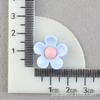 Flor de Cinco Pétalos Accesorios de Resina DIY Harajuku Crisantemo Pequeño Girasol Agujero Parche para Zapato DIY Horquilla Accesorios para el Cabello