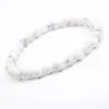 Pulsera de Cristal Natural, Simple de un Solo Círculo con Cuentas Redondas Joyería Transfronteriza, Joyería Estilo Pareja de Ágata Roja, Pulseras de Cristal para la Mano