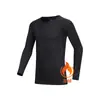 Roupa Térmica Infantil Macacão com Pelúcia Roupa de Treino Basquete Futebol Esportes Secagem Rápida Base Manga Longa Venda Quente Transfronteiriça