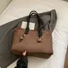 Bolsa de Ombro Melaleuca Feminina 2026 Novo Estilo Tendência Outono Retrô Camurça Pelúcia Bolsa de Ombro Única Bolsa Tote de Grande Capacidade