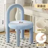 Silla de maquillaje de celebridades de Internet, taburete de manicura, estilo crema, diseñador, moderno, minimalista, para dormitorio, hogar, accesible, de lujo, tocador, taburete, silla.