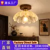 Lámpara de araña de restaurante estilo vintage, lámpara de mesita de noche color nogal, iluminación de barra de mostrador de restaurante de alta gama, accesorios de iluminación de Zhongshan, luces LED