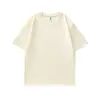 Camiseta Deportiva de Verano Estilo Americano para Hombre y Mujer, 260g, Peso Pesado, Hombros Caídos, Manga Corta, Cleanfit, Algodón Puro, Manga Media