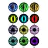 Direto da fábrica DIY acessórios de jóias fundo plano tempo gem vidro patch padrão olhos olhos de boneca