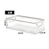 Caja de Almacenamiento de Acrílico Organizador de Artículos de Escritorio Caja Rectangular Transparente para Maquillaje Juguete Artefacto de Almacenamiento para Productos para el Cuidado de la Piel
