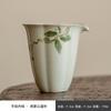 Mesa de Hielo Planta Pintada a Mano y Ceniza de Madera Dama Flor de Osmanthus Taza de Feria Cerámica para el Hogar Ceremonia del Té Mar de Té Ajuste Vajilla de Té Juego de Té Kung Fu