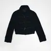Suministro de Fábrica Chaqueta de Lana Coreana para Mujer Otoño e Invierno Nuevo Estilo Preppy Chaqueta de Botones de Cuerno