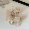 Goma para el pelo de estilo dulce y perezoso para mujer, Nueva y elegante cuerda para el pelo de cinta de lazo, Banda para el pelo para añadir volumen, Banda elástica