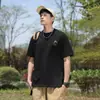 Camiseta de Manga Corta para Hombre 2026 Verano Nuevo Estilo Top de Cuello Redondo para Hombres y Adolescentes Casual Top de Algodón Puro