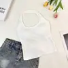 Camisola Deportiva Rosa de Puro Deseo para Mujer, Verano, Dulce, Spice Girls, Ajustada, Ceñida, Blanca, Top Interior para Usar por Fuera
