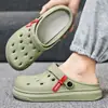 Zuecos de Eva de Verano para Hombres y Mujeres, Sandalias de Punta Cerrada de Doble Uso, Zapatos de Playa para Exteriores de Pareja, Al Por Mayor en Stock
