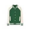 Uniforme de Béisbol Delgado Personalizado para Hombre de Otoño Nuevo 310g Chaqueta de Moda Off-Shoulder de un Solo Botón Estampada de Algodón Tencel