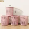 Cubos de basura grandes y pequeños para sala de estar del hogar de plástico gran capacidad cocina dormitorio inodoro baño basura