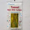 1*2m Cortina de Chuva Brilhante Festa Aniversário Fundo Fitas Franjadas Casamento Festival Decoração Cortina de Chuva Laser Cortina de Porta