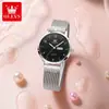Nuevo Reloj de Moda Versátil Ultradelgado Oulisi para Estudiantes de Secundaria, Luminoso, Personalizable, Moderno, Reloj de Cuarzo Silencioso