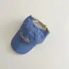 Sombrero de Verano para Niños Qiunan Estilo Nuevo Transpirable con Parte Superior Abierta Protección Solar Macaron Visera Gorra de Béisbol para Bebé