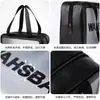 Bolsa Cosmética Transparente para Mulheres, Necessaire de Viagem, Bolsa Pequena de Armazenamento para Cosméticos de Natação, Separação Úmido e Seco