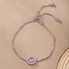 Pulsera Redonda de Circonita de Lujo Ligero de Moda Transfronteriza Europea y Americana para Mujer, Joyería de Estilo de Nicho de Gama Alta, Venta al por Mayor desde Shein y Temu