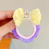 Goma para el pelo satinada floral Maillard para mujer, alta elasticidad, liga para el pelo duradera que no daña el cabello, accesorio elástico para el pelo