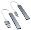 Para notebook computador expansor dock tipo-c expansor HUB hub usb3.0 estação de acoplamento cinco em um