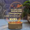 Luz Noturna 3D Acrílica Criativa Presente de Feriado para Mãe Presente para Crianças Luz LED Luminosa de Amor Atacado