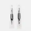 Cabo de Silicone Preto 19mm com Agulha Cabo de Tatuagem Plus Agulha Tamanho Opcional