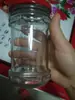 Botella de vidrio para bebé adoptado de 280 ml Botella de vidrio para salsa de chile de 200 ml Botella de salsa de chile Botella para pepinillos de 220 ml