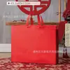 Bolsa de compras de tela no tejida recubierta al por mayor de fábrica, colcha de verano de cuatro piezas, bolso de mano, bolsa de embalaje para colcha textil para el hogar, se puede imprimir