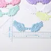 Tecido Ultrassônico Embossado Cetim Asas de Anjo DIY Decorativo Bolo Roupas Barra Brinquedo Acessórios de Joias