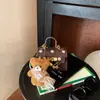 Mini Bolso Kelly Estilo Coreano para Niños 2026 Nuevo Otoño/Invierno Personalidad Moda Padre-Hijo Sobre Rojo Bolso de Princesa para Niñas