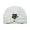 Gorros de Punto con Incrustaciones de Diamantes Europeos y Americanos Transfronterizos, Gorros Baotou Indios, Gorros Cálidos de Lana para Otoño e Invierno, Gorros de Punto con Protección para los Oídos