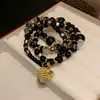 Nuevo Pulsera Estilo Chino para Mujer, Pulsera Étnica de Perlas, Tendencia Nacional Retro Joyería de Amistad Fábrica Mayorista Jade