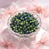 Estilo Chino Nuevo de Ensueño 10mm Hielo Agrietado Floral Cuentas de Vidrio Cuentas Sueltas Accesorios DIY Fábrica de Cuentas Sueltas Venta al por Mayor