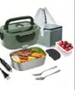 Lonchera caliente de acero inoxidable 304 de 1.5 litros, doble uso para coche 60, precio de paquete