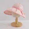 2026 Nuevo Estilo Sombrero de Sol de Ala Ancha para Niñas de Verano, Lindo Animal Secado Rápido Gorra sin Parte Superior con Protección UV