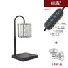 Lâmpada de Vela Criativa de Alta Qualidade Sem Fogo Lâmpada de Atmosfera para Quarto Lâmpada de Aromaterapia Lâmpada de Mesa Decorativa Estilo Norte-Americano Lâmpada para Derreter Cera