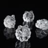 Beibeifu Cristal Cristal Blanco Natural Zorro de Nueve Colas Tallado Colgante Pequeño Accesorios DIY Cuentas Sueltas Venta al por Mayor