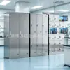 Fábrica de fabricación de zapateros de acero inoxidable 316 con formas personalizadas, taller libre de polvo, laboratorio, fábrica de alimentos, vestuario con puertas