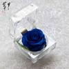 Caja de regalo de flor inmortal de acrílico con rosa de cristal, flor verdadera de confesión, Tanabata, regalo de San Valentín en Amazon.
