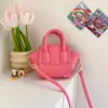 Bolso cruzado nuevo para niña, minibolso de mano, moda para niñas, monedero de color liso, bolso de hombro de moda para niñas