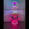 Máquina Gashapon de Cápsula de Planeta Colgante Héroe del Huevo Operada por Monedas Escaneo de Código Máquina Gashapon Grande Comercial para Niños Máquina Expendedora de Regalos