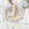 Pequena Flor Bonito Roupa Interior Feminina Virilha de Algodão Doce Cintura Média Barriga Shorts de Estudante Cuecas da Menina Primavera e Verão