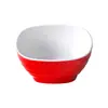Louças de melamina imitando porcelana, tigelas pequenas espessadas e à prova de estilhaços para restaurantes de hot pot e churrasco self-service, pratos para molhos e acompanhamentos, tigelas de mingau para restaurantes
