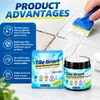 Removedor de Manchas para Boquilla de Azulejo Limpieza de Boquillas de Azulejo de Piso de Cocina y Baño Relleno de Boquillas para el Hogar Eliminación de Manchas Suministro Exclusivo Transfronterizo