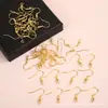 Ganchos Metálicos para Orejas Pendientes Semi-Terminados Accesorios Hechos a Mano DIY con Cuentas de Resorte Gancho para Oreja Materiales para Pendientes
