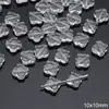Vidrio transparente cuentas redondas cuentas de mariposa perforadas cuentas sueltas pulsera de cuentas hecha a mano diy material para tocado joyería pequeños accesorios